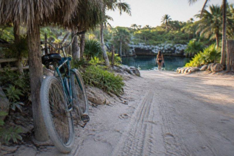 Bike Tour Between Cenotes, Lunch